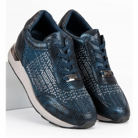 Kylie Scarpe sportive alla moda blu 1