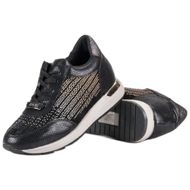 Kylie Scarpe sportive alla moda nero 2