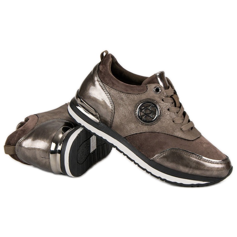 Aclys Scarpe sportive legate marrone 1