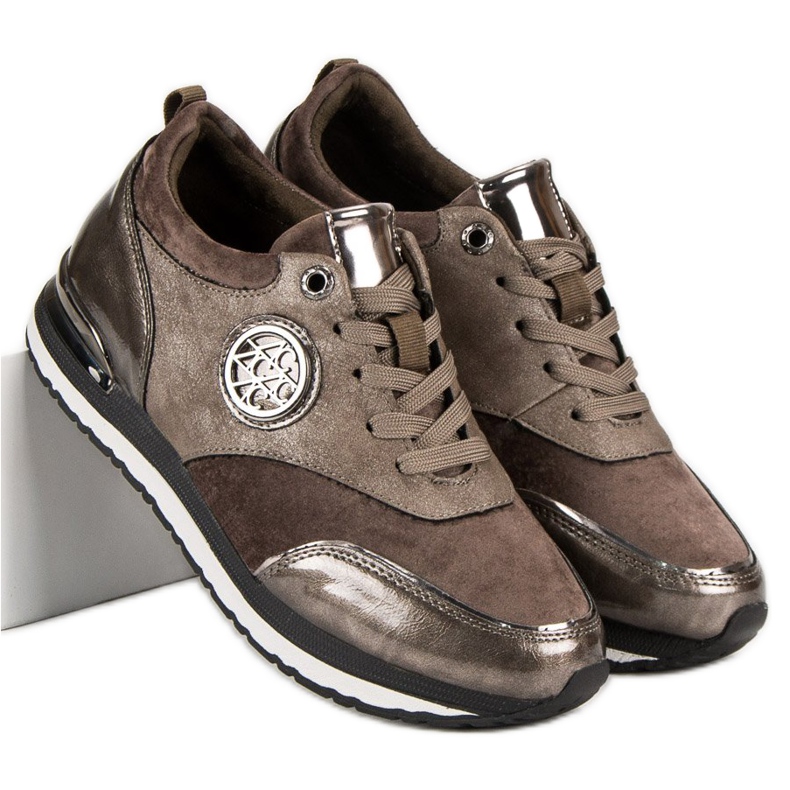 Aclys Scarpe sportive legate marrone 2