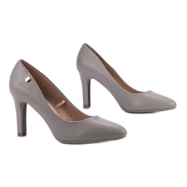 Vinceza Décolleté grigie grigio 2