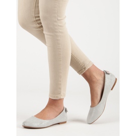 Vinceza Comode ballerine grigio 1