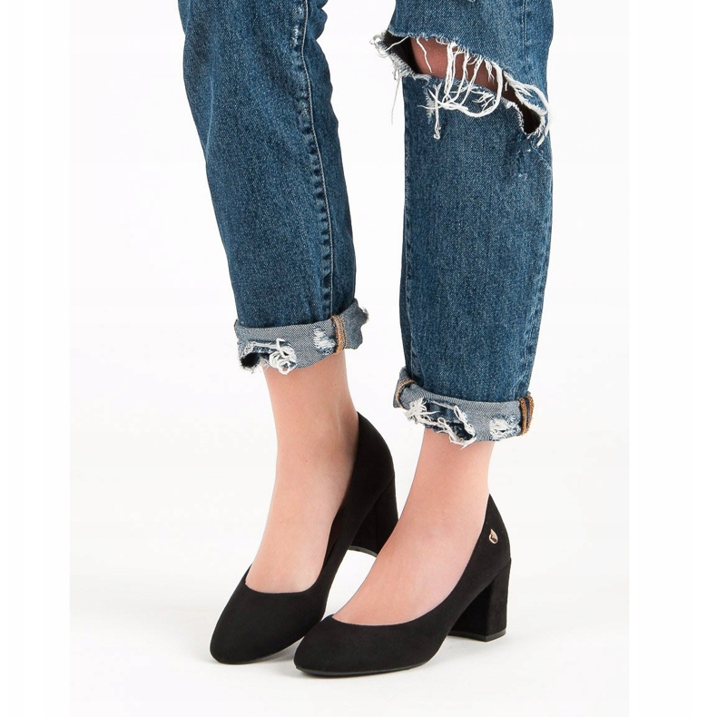 Décolleté VINCEZA classiche nero 1