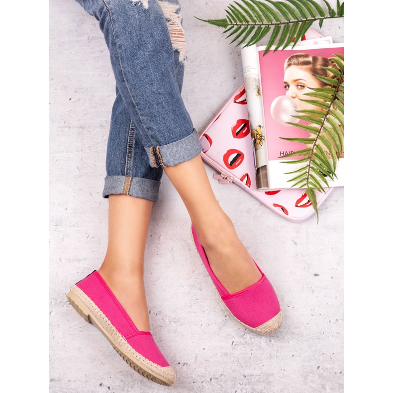 MCKEYLOR Espadrillas rosa 1