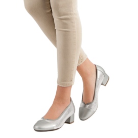 Vinceza Décolleté con tacco piatto grigio 2