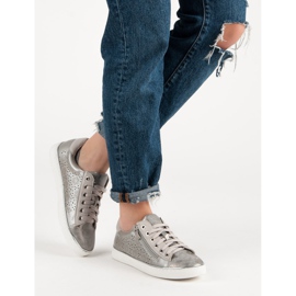 Kylie Scarpe da ginnastica casual argento grigio 2