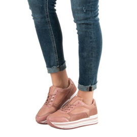 Scarpe sportive rosa 2