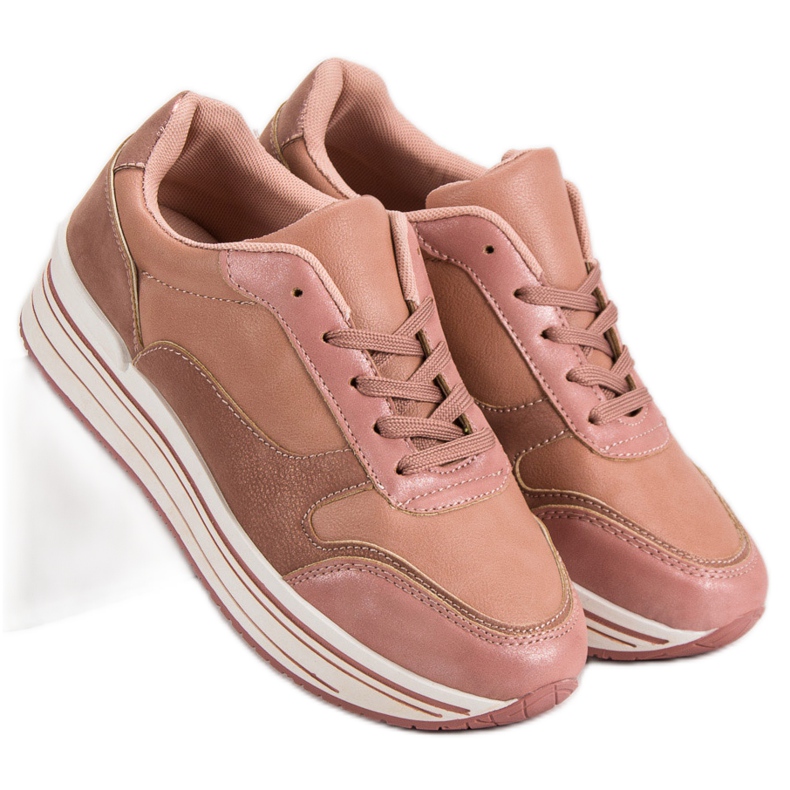 Scarpe sportive rosa 1