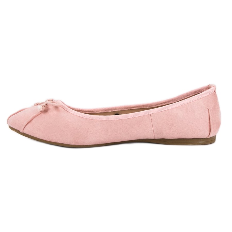 Lucky Shoes Ballerine rosa legate 2