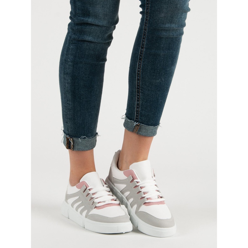 Scarpe sportive comode grigio 1