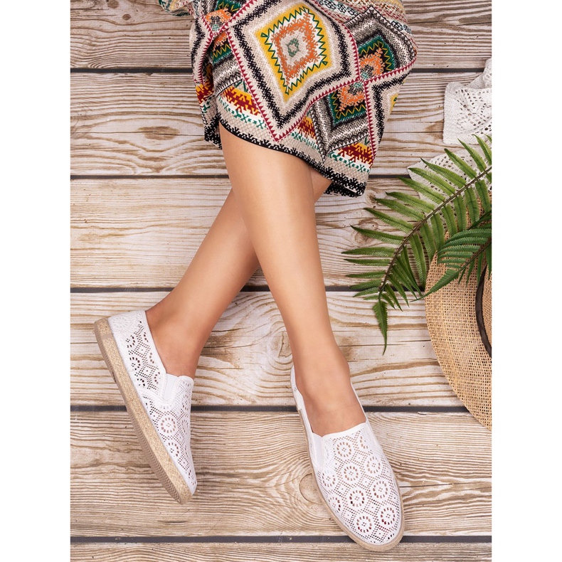 Mckeylor Slip in pizzo bianco 1