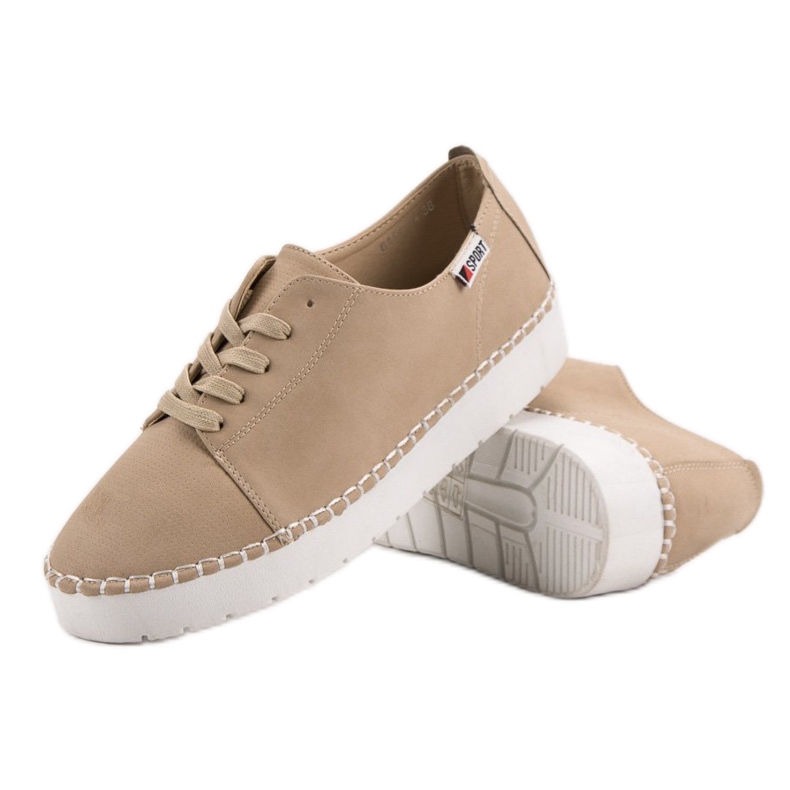 Scarpe annodate beige VICES 1