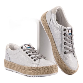 Betler Sneaker espadrillas alla moda grigio 2