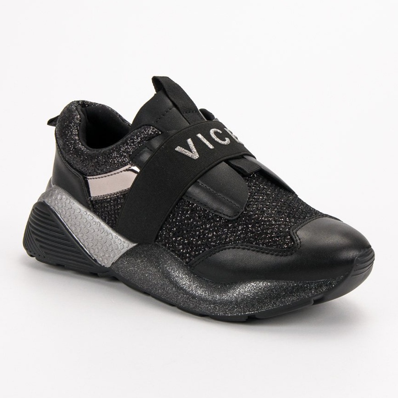 VICES Scarpe sportive slip-on nero 1