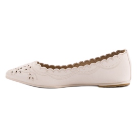 Vices Ballerina In Spitz VIZI marrone 2