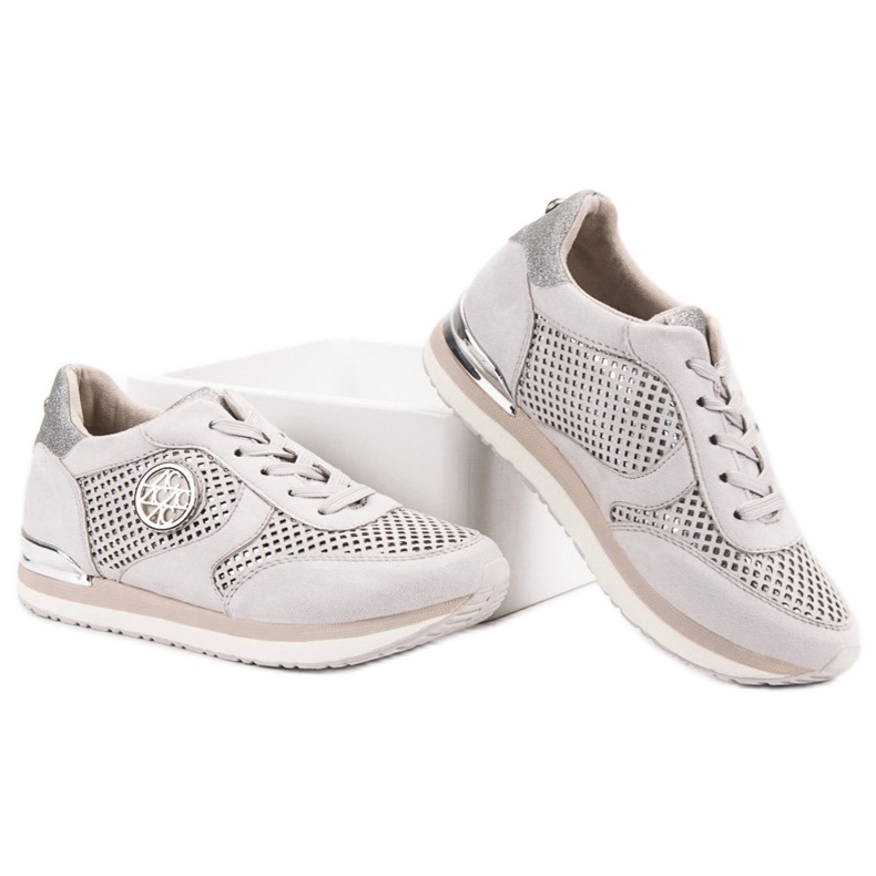 Aclys Scarpe sportive traforate grigio 1