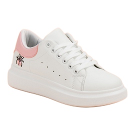 Kylie Scarpe sportive alla moda bianca 1