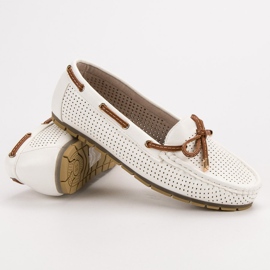 Kylie Mocassini comodi bianco 2