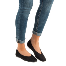 Seastar Ballerine in camoscio nero 2