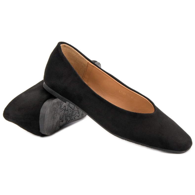 Seastar Ballerine in camoscio nero 1