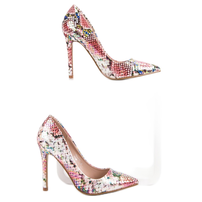 Seastar Borchie con stampa animalier multicolore 2