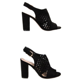 Seastar Sandali costruiti traforati nero 2