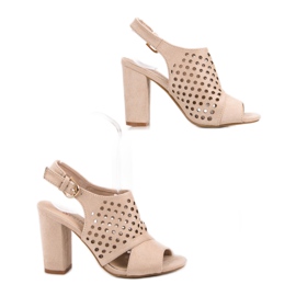 Seastar Sandali costruiti traforati marrone 1