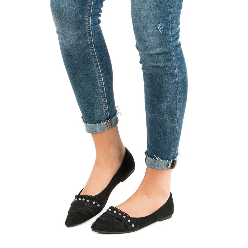Ballerina Nera In Spitz nero 1