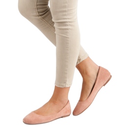 Primavera Ballerine classiche in polvere rosa 2