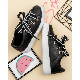 Scarpe Sportive Con Glitter nero 1