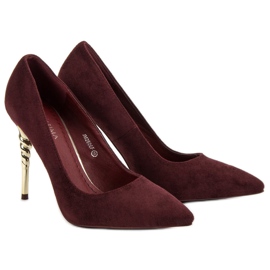 GUAPISSIMA tacchi bordeaux multicolore rosso 1