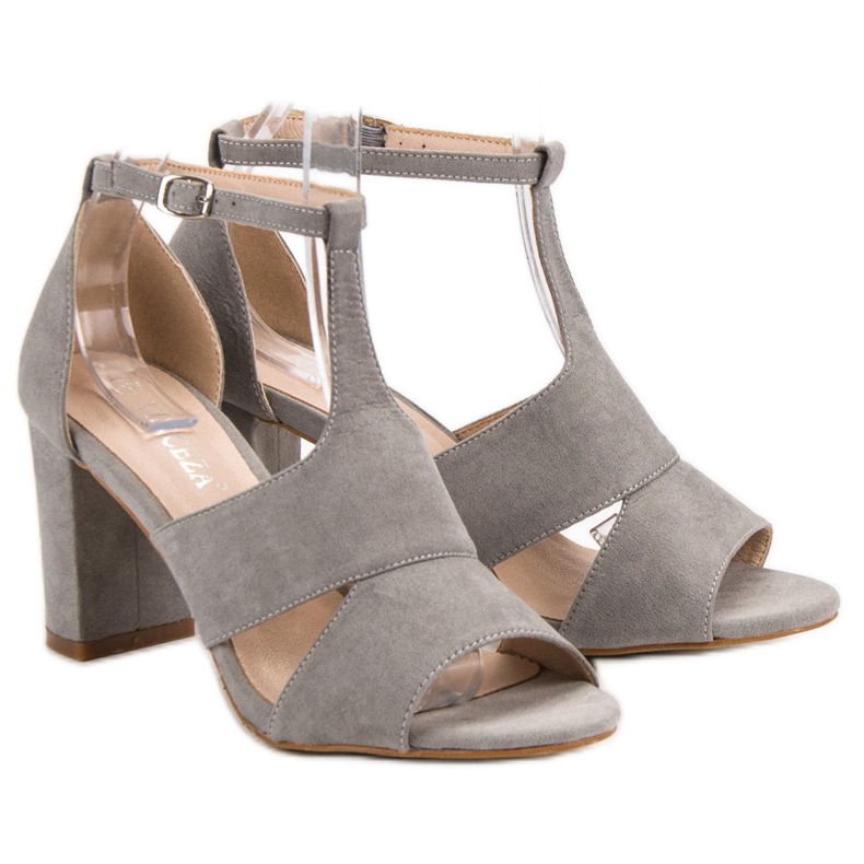 Vinceza Sandali grigi grigio 2