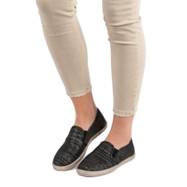 Ideal Shoes Slip comodi nero 1