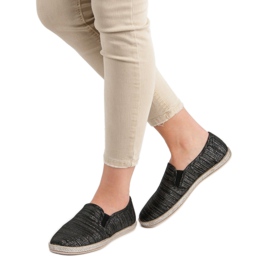 Ideal Shoes Slip comodi nero 2