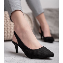 Cm Paris Décolleté Con Tacco Scoperto nero 2