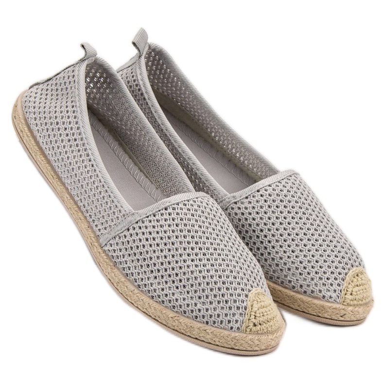 Seastar Espadrillas in tessuto grigio 1