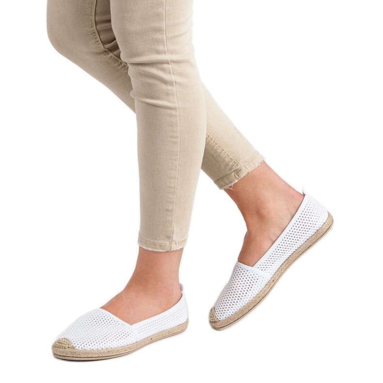 Seastar Espadrillas in tessuto bianco 2