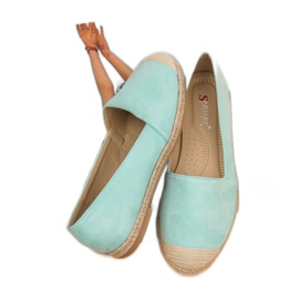 Seastar Espadrillas in camoscio menta verde 2
