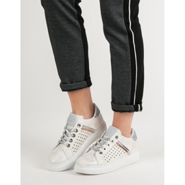 Scarpe sportive alla moda grigio 1