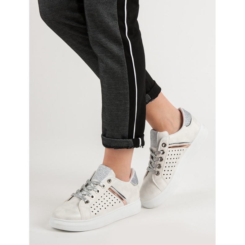 Scarpe sportive alla moda grigio 2