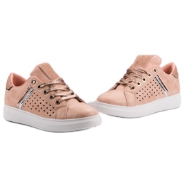Scarpe sportive alla moda rosa 1