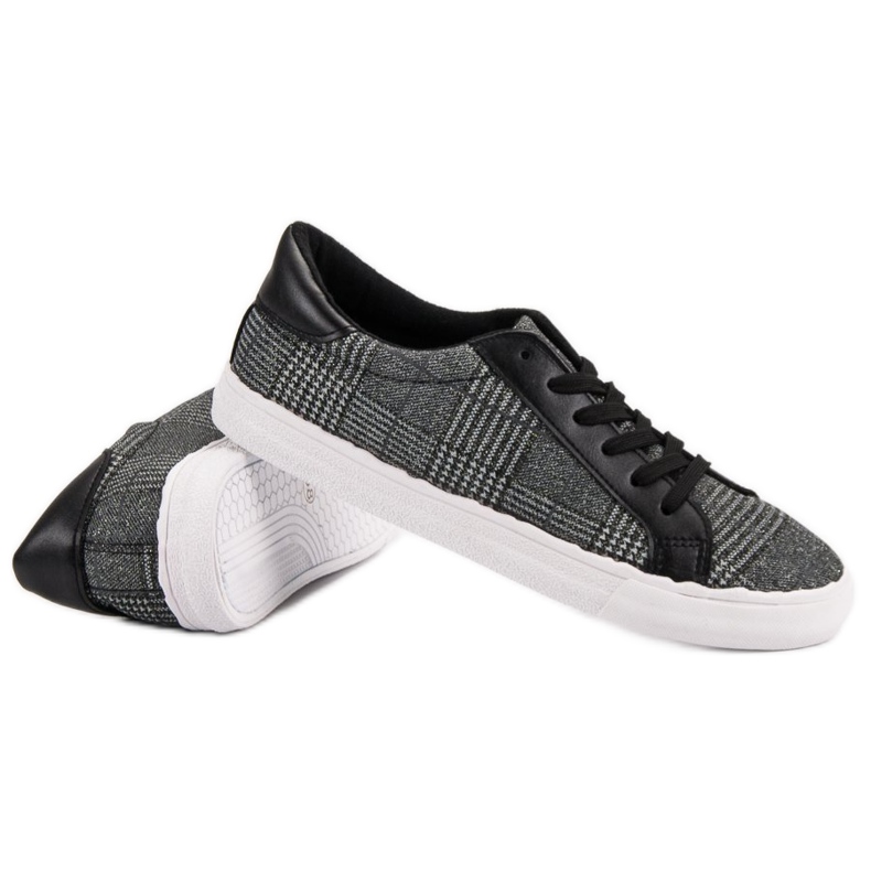 SHELOVET Sneakers con lacci grigio 1