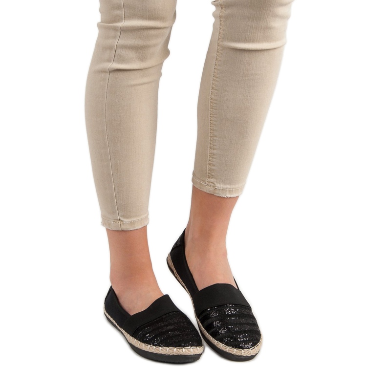 Kayla Espadrillas lucide nero 1