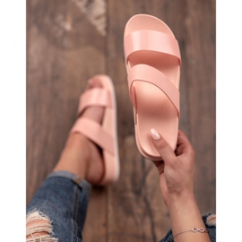 SHELOVET Comode pantofole rosa 2