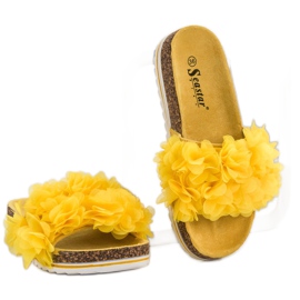 Seastar Pantofole gialle alla moda giallo 1