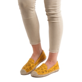 Primavera Signori traforati giallo 2