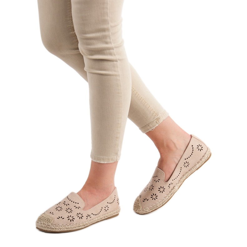 Primavera Signori traforati beige 2