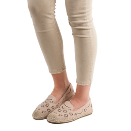 Primavera Signori traforati beige 1