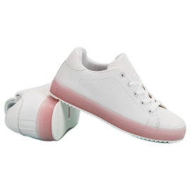 SHELOVET Scarpe sportive comode bianca 1