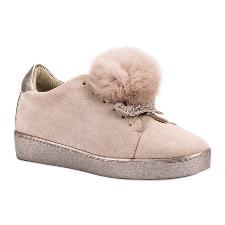 Lucky Shoes Scarpe sportive in pelle scamosciata marrone 1